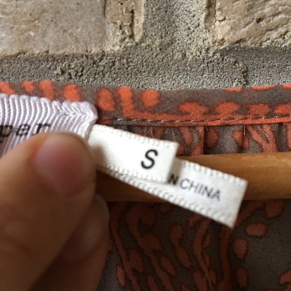 Blu Pepper BOHO Crochet Blouse Size Small - Picture 4 of 8